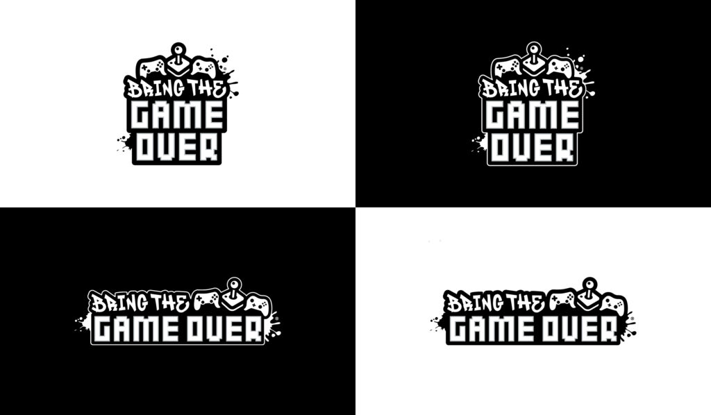 Bring the game over logo design examples