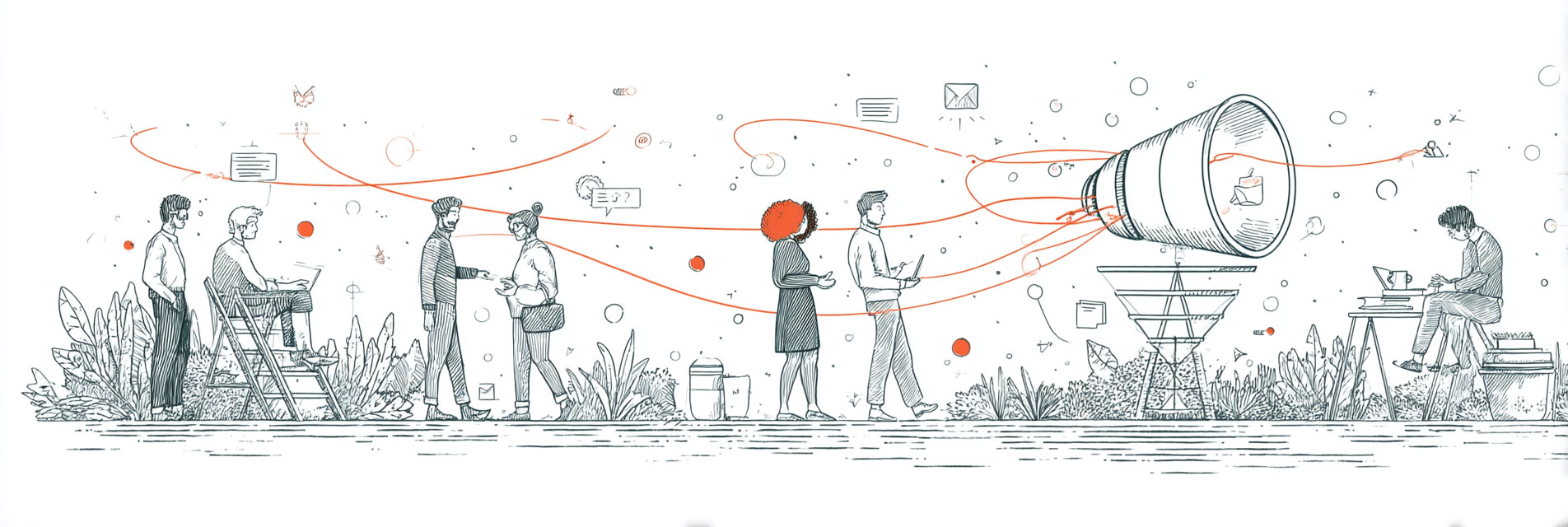 Build relationships, not funnels