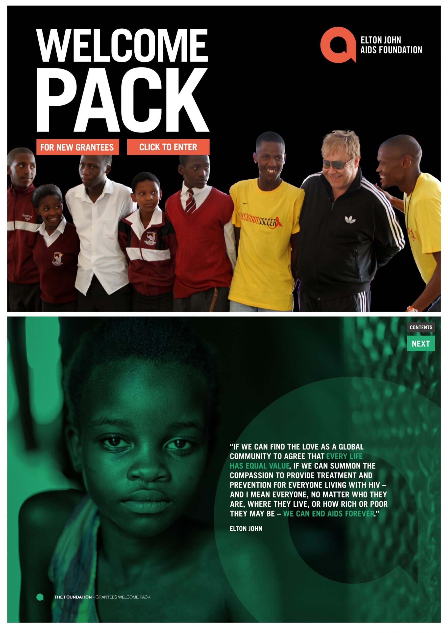 Elton John Brand Book Design