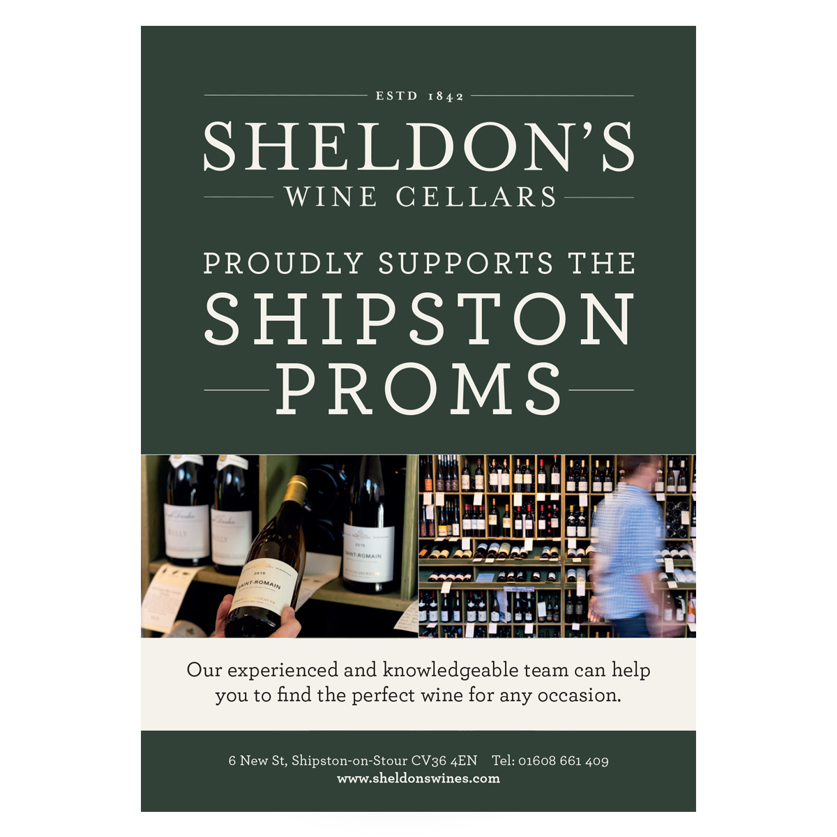 Sheldons Leaflet design